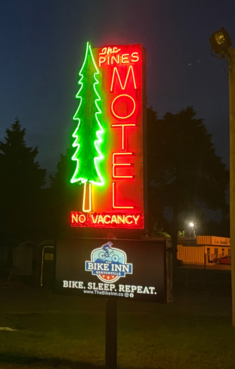 HotelNeonSign The Pines Neon Sign